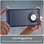 Θήκη Honor Magic6 Lite 5G Mad Mask Brushed TPU Carbon Πλάτη μπλε - Image 5