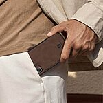 Θήκη Samsung Galaxy A05s ANNYOJO Magnetic Leather πλάτη με ενσωματωμένο μαγνήτη και υποστήριξη μαγνητικής βάσης από συνθετικό δέρμα TPU μαύρο - Image 5