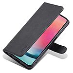 Θήκη Samsung Galaxy A05s AZNS Litchi Retro AZNS Texture Leather με βάση στήριξης, υποδοχές καρτών και μαγνητικό κούμπωμα μαύρο - Image 5