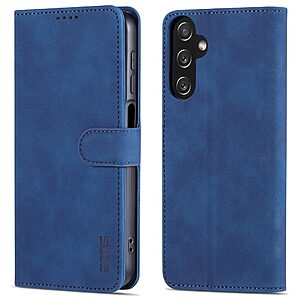 Θήκη Samsung Galaxy A05s AZNS Litchi Retro AZNS Texture Leather με βάση στήριξης