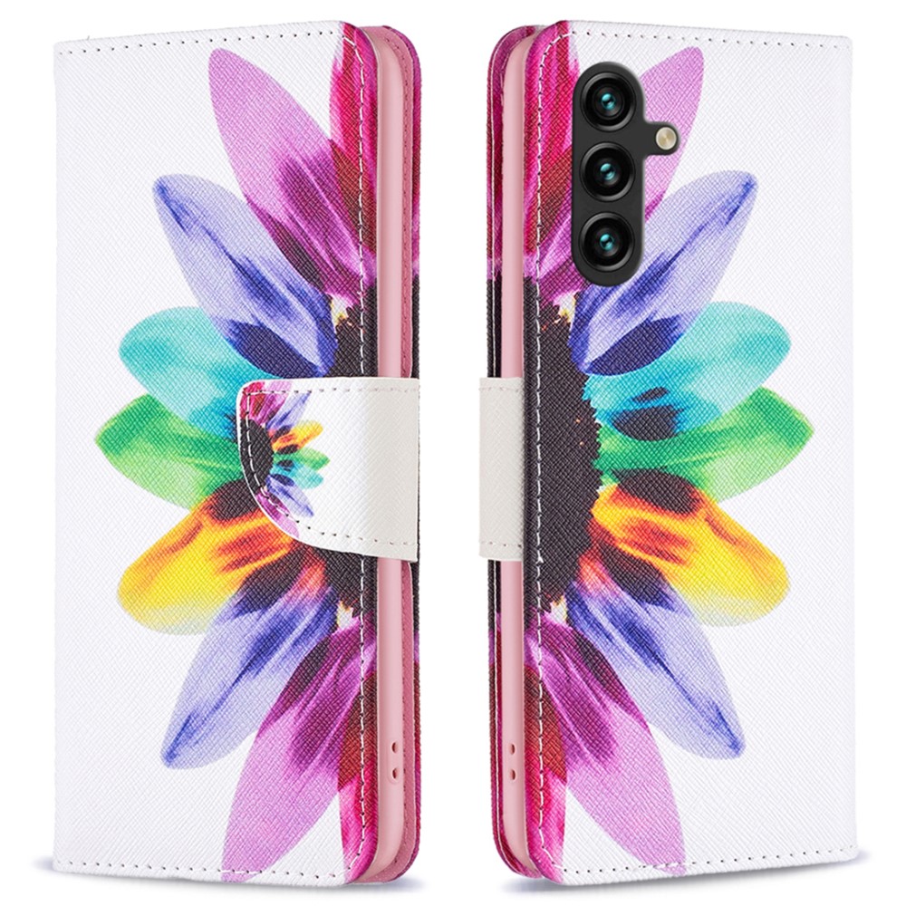 Θήκη Samsung Galaxy A05s OEM Colorful Petals με βάση στήριξης Θήκη Samsung Galaxy A05s OEM Colorful Petals με βάση στήριξης