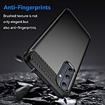Θήκη Samsung Galaxy A05s Mad Mask Brushed TPU Carbon Πλάτη μαύρο - Image 2