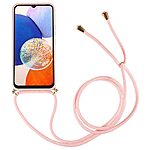 Θήκη Samsung Galaxy A05s OEM Soft Silicone Sockproof v2 πλάτη με κορδόνι από αντικραδασμικό TPU ροζ - Image 2