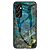 Θήκη Samsung Galaxy A05s OEM σχέδιο Marble με Πλάτη Tempered Glass TPU σμαραγδί