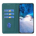 Θήκη Samsung Galaxy A15 4G / A15 5G BINFEN COLOR Leather Wallet series 9 με βάση στήριξης, υποδοχές καρτών και μαγνητικό κούμπωμα πράσινο - Image 3