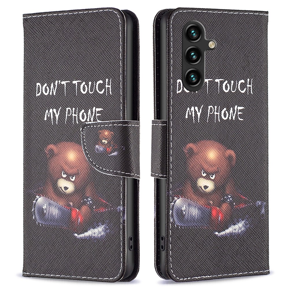 Θήκη Samsung Galaxy A15 4G / A15 5G OEM Angry bear with chainsaw με βάση στήριξης Θήκη Samsung Galaxy A15 4G / A15 5G OEM Angry bear with chainsaw με βάση στήριξης