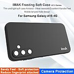 Θήκη Samsung Galaxy A15 4G / A15 5G IMAK UC-3 Series Soft Ultra Slim TPU πλάτη μαύρο - Image 2