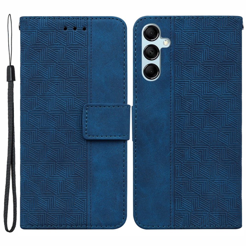 Θήκη Samsung Galaxy A15 4G / A15 5G Mad Mask Leather Wallet Case Geometry Style με βάση στήριξης Θήκη Samsung Galaxy A15 4G / A15 5G Mad Mask Leather Wallet Case Geometry Style με βάση στήριξης