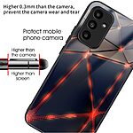 Θήκη Samsung Galaxy A15 4G / A15 5G OEM σχέδιο Iron Man Veins με πλάτη από Tempered Glass και εσωτερικό TPU - Image 2