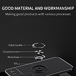 Θήκη Samsung Galaxy A15 4G / A15 5G OEM Magnetic Ring Kickstand / Μαγνητικό δαχτυλίδι / Βάση στήριξης TPU μαύρο - Image 2