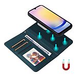 Θήκη Samsung Galaxy A25 5G BETOPNICE Leather Wallet v005 με μαγνητική αποσπόμενη πλάτη, βάση στήριξης, υποδοχές καρτών και μαγνητικό κούμπωμα μπλε - Image 4