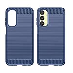 Θήκη Samsung Galaxy A25 5G Mad Mask Brushed TPU Carbon Πλάτη μπλε - Image 2