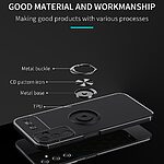 Θήκη Samsung Galaxy A25 5G OEM Magnetic Ring Kickstand / Μαγνητικό δαχτυλίδι / Βάση στήριξης TPU μαύρο - Image 2