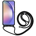 Θήκη Samsung Galaxy A25 5G OEM Soft Silicone Sockproof v3 πλάτη με κορδόνι από αντικραδασμικό TPU μαύρο - Image 2