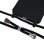 Θήκη Samsung Galaxy A25 5G OEM Soft Silicone Sockproof v3 πλάτη με κορδόνι από αντικραδασμικό TPU μαύρο - Image 4