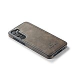 Θήκη Samsung Galaxy S24 5G DG.MING PU Leather Sockproof Series Πλάτη από σκληρό πλαστικό με επένδυση δερματίνης καφέ σκούρο - Image 4