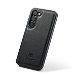 Θήκη Samsung Galaxy S24 5G DG.MING PU Leather Sockproof Series Πλάτη από σκληρό πλαστικό με επένδυση δερματίνης μαύρο - Image 3