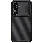 Θήκη Samsung Galaxy S24 5G NiLLkin Camshield Pro Series Πλάτη με προστασία για την κάμερα από σκλήρό Premium TPU μαύρο