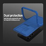 Θήκη Samsung Galaxy S24 5G NiLLkin Camshield Pro Series Πλάτη με προστασία για την κάμερα από σκλήρό Premium TPU μπλε - Image 5