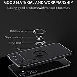 Θήκη Samsung Galaxy S24 5G OEM Magnetic Ring Kickstand / Μαγνητικό δαχτυλίδι / Βάση στήριξης TPU μαύρο / κόκκινο - Image 2