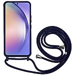 Θήκη Samsung Galaxy S24 5G OEM Soft Silicone Sockproof v2 πλάτη με κορδόνι από αντικραδασμικό TPU μπλε σκούρο - Image 2