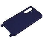 Θήκη Samsung Galaxy S24 5G OEM Soft Silicone Sockproof v2 πλάτη με κορδόνι από αντικραδασμικό TPU μπλε σκούρο - Image 5