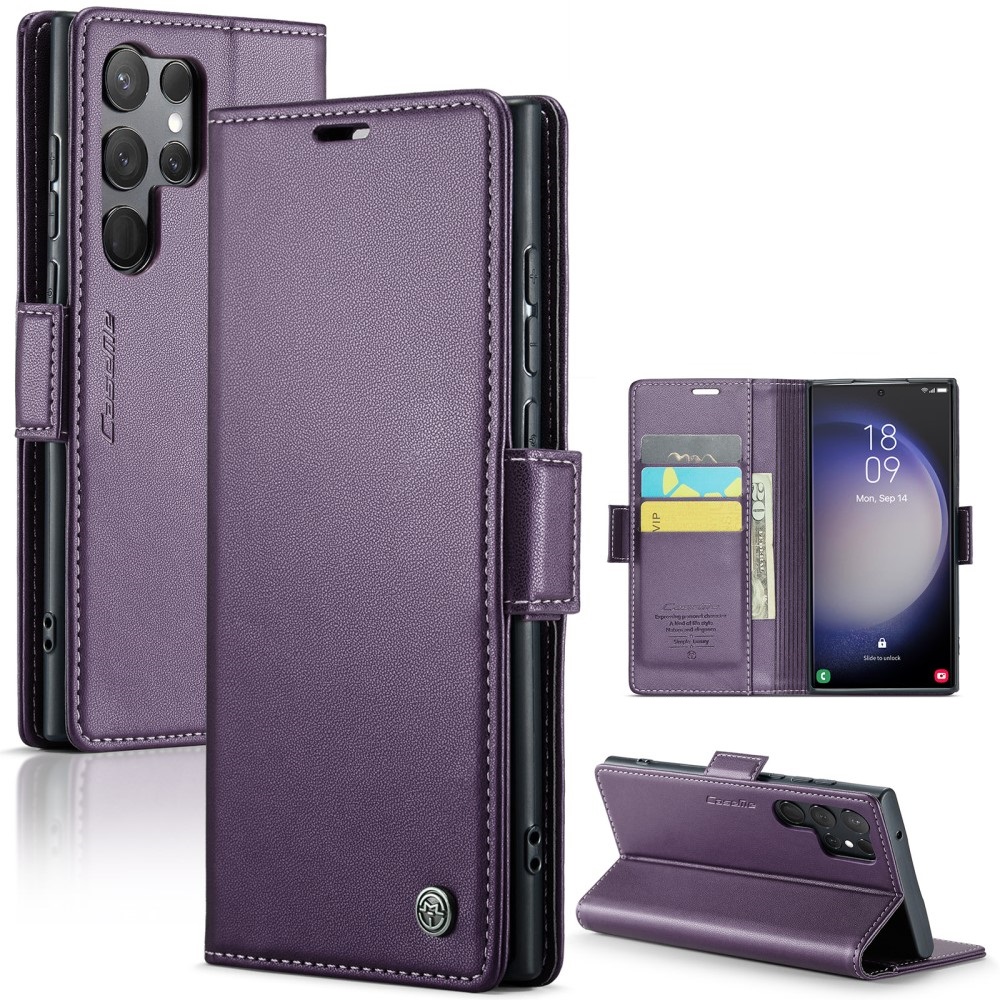 Θήκη Samsung Galaxy S24 Ultra 5G CASEME 023 Series Πορτοφόλι με βάση στήριξης Θήκη Samsung Galaxy S24 Ultra 5G CASEME 023 Series Πορτοφόλι με βάση στήριξης