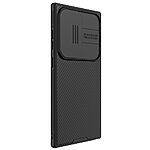 Θήκη Samsung Galaxy S24 Ultra 5G NiLLkin Camshield Pro Series Πλάτη με προστασία για την κάμερα από σκλήρό Premium TPU μαύρο - Image 4