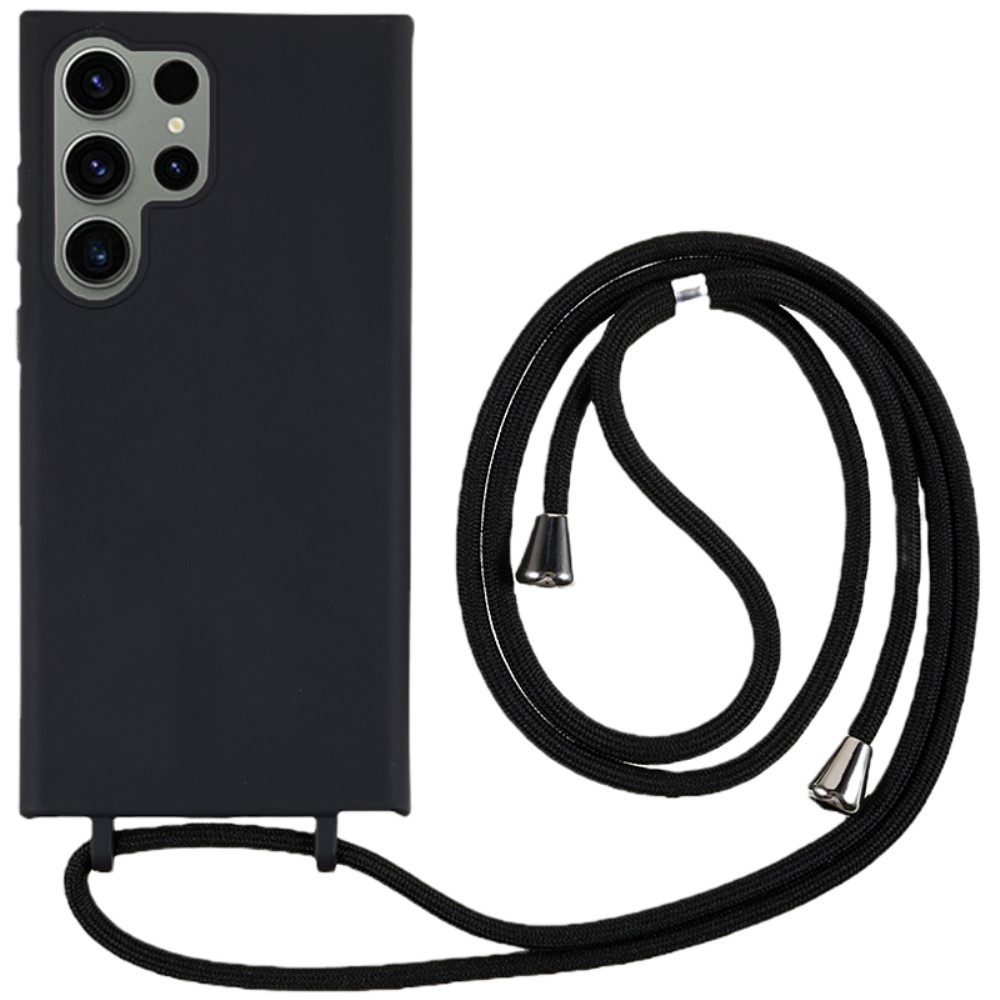 Θήκη Samsung Galaxy S24 Ultra 5G OEM Soft Silicone Sockproof v2 πλάτη με κορδόνι από αντικραδασμικό TPU μαύρο Θήκη Samsung Galaxy S24 Ultra 5G OEM Soft Silicone Sockproof v2 πλάτη με κορδόνι από αντικραδασμικό TPU μαύρο