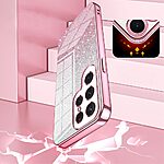 Θήκη Samsung Galaxy S24 Ultra 5G OEM πλάτη με διακριτικό γκλίτερ V2 από αντικραδασμικό Premium TPU χρυσό - Image 5