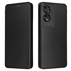 Θήκη TCL 40 NXTPAPER 4G Mad Mask Carbon Folio Series με βάση στήριξης