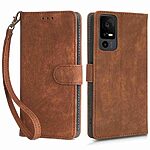 Θήκη TCL 40 NXTPAPER 5G Mad Mask RFID Blocking V2 Προστασία Ασύρματης Ανάγνωσης Καρτών Leather με βάση στήριξης