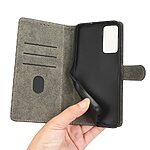 Θήκη TCL 40 NXTPAPER 5G Mad Mask RFID Blocking V2 Προστασία Ασύρματης Ανάγνωσης Καρτών Leather με βάση στήριξης, υποδοχές καρτών και μαγνητικό κούμπωμα μωβ - Image 5