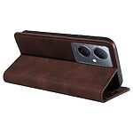 Θήκη Vivo Y36 BETOPNICE Leather Wallet v003 με βάση στήριξης, υποδοχές καρτών και μαγνητικό κούμπωμα καφέ - Image 4