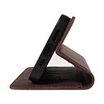 Θήκη Vivo Y36 BETOPNICE Leather Wallet v003 με βάση στήριξης, υποδοχές καρτών και μαγνητικό κούμπωμα καφέ - Image 5