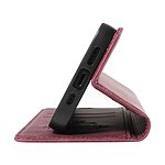 Θήκη Vivo Y36 BETOPNICE Leather Wallet v003 με βάση στήριξης, υποδοχές καρτών και μαγνητικό κούμπωμα κόκκινο - Image 5