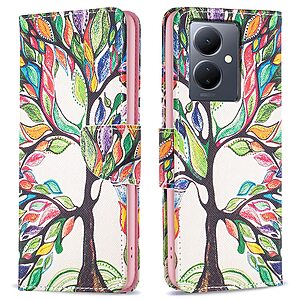 Θήκη Vivo Y36 OEM Colorized Tree με βάση στήριξης
