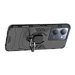 Θήκη Vivo Y36 Mad Mask Πλάτη Thin Armor με Μαγνητικό δαχτυλίδι και Βάση στήριξης TPU μαύρο - Image 2