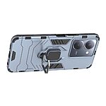 Θήκη Vivo Y36 Mad Mask Πλάτη Thin Armor με Μαγνητικό δαχτυλίδι και Βάση στήριξης TPU μπλε - Image 2