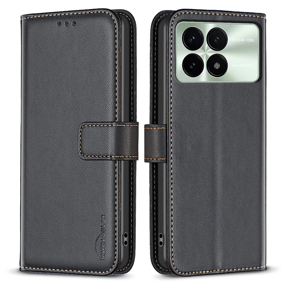 Θήκη Xiaomi Poco X6 Pro 5G BINFEN COLOR Leather Wallet series 12 με βάση στήριξης Θήκη Xiaomi Poco X6 Pro 5G BINFEN COLOR Leather Wallet series 12 με βάση στήριξης