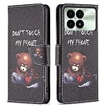 Θήκη Xiaomi Poco X6 Pro 5G OEM Angry bear with chainsaw με βάση στήριξης