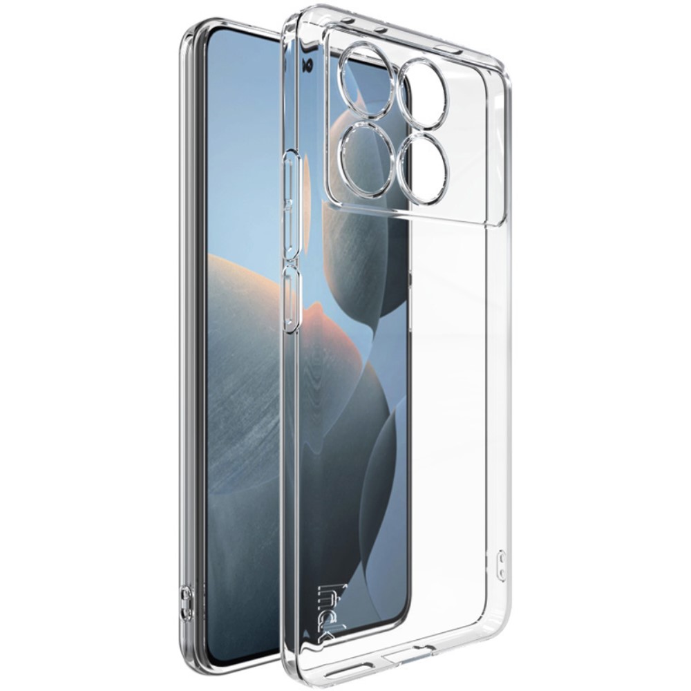 Θήκη Xiaomi Poco X6 Pro 5G IMAK UX-5 Series Soft TPU πλάτη διάφανη Θήκη Xiaomi Poco X6 Pro 5G IMAK UX-5 Series Soft TPU πλάτη διάφανη