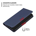 Θήκη Xiaomi Redmi Note 13 4G BINFEN COLOR Leather Wallet series 9 με βάση στήριξης, υποδοχές καρτών και μαγνητικό κούμπωμα μπλε - Image 4