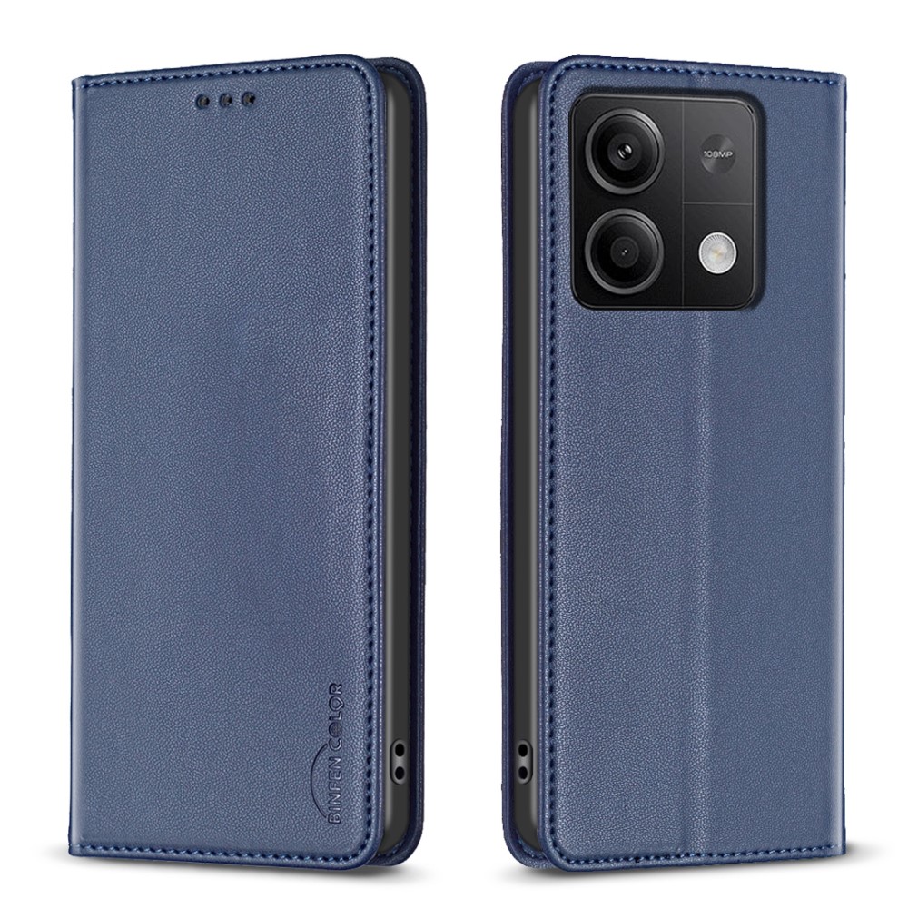 Θήκη Xiaomi Redmi Note 13 4G BINFEN COLOR Leather Wallet series 9 με βάση στήριξης Θήκη Xiaomi Redmi Note 13 4G BINFEN COLOR Leather Wallet series 9 με βάση στήριξης