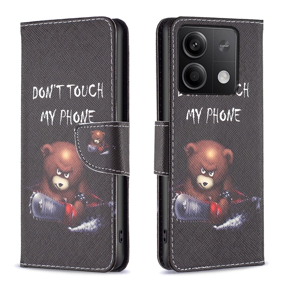 Θήκη Xiaomi Redmi Note 13 4G OEM Angry bear with chainsaw με βάση στήριξης Θήκη Xiaomi Redmi Note 13 4G OEM Angry bear with chainsaw με βάση στήριξης