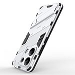 Θήκη Xiaomi Redmi Note 13 4G Mad Mask Πλάτη Shockproof Armor Series 2 με ποδαράκι Βάση στήριξης TPU λευκό - Image 4