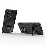 Θήκη Xiaomi Redmi Note 13 4G Mad Mask Πλάτη Shockproof Armor Series 2 με ποδαράκι Βάση στήριξης TPU μαύρο - Image 3