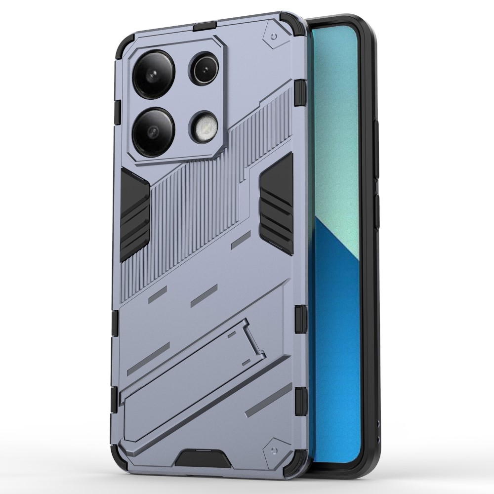 Θήκη Xiaomi Redmi Note 13 4G Mad Mask Πλάτη Shockproof Armor Series 2 με ποδαράκι Βάση στήριξης TPU μπλε σκούρο Θήκη Xiaomi Redmi Note 13 4G Mad Mask Πλάτη Shockproof Armor Series 2 με ποδαράκι Βάση στήριξης TPU μπλε σκούρο