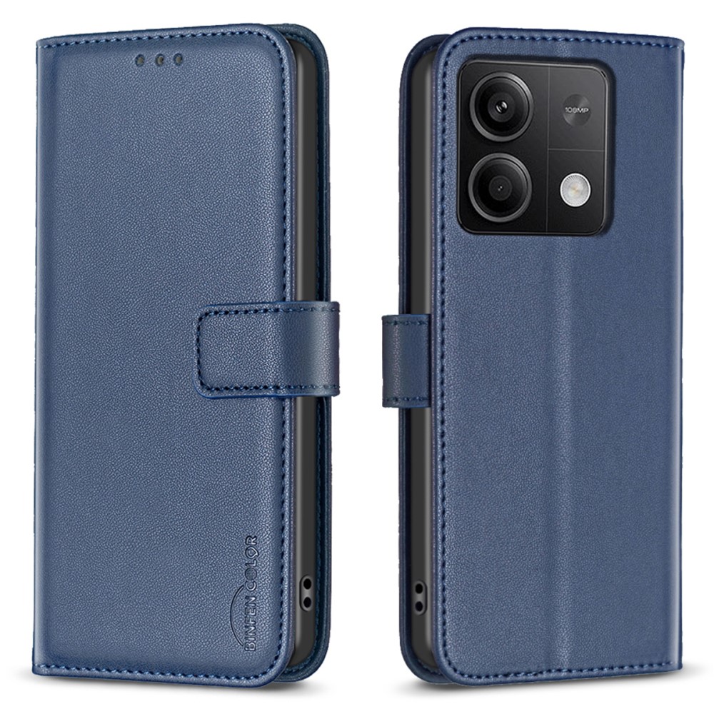 Θήκη Xiaomi Redmi Note 13 5G BINFEN COLOR Leather Wallet series 12 με βάση στήριξης Θήκη Xiaomi Redmi Note 13 5G BINFEN COLOR Leather Wallet series 12 με βάση στήριξης