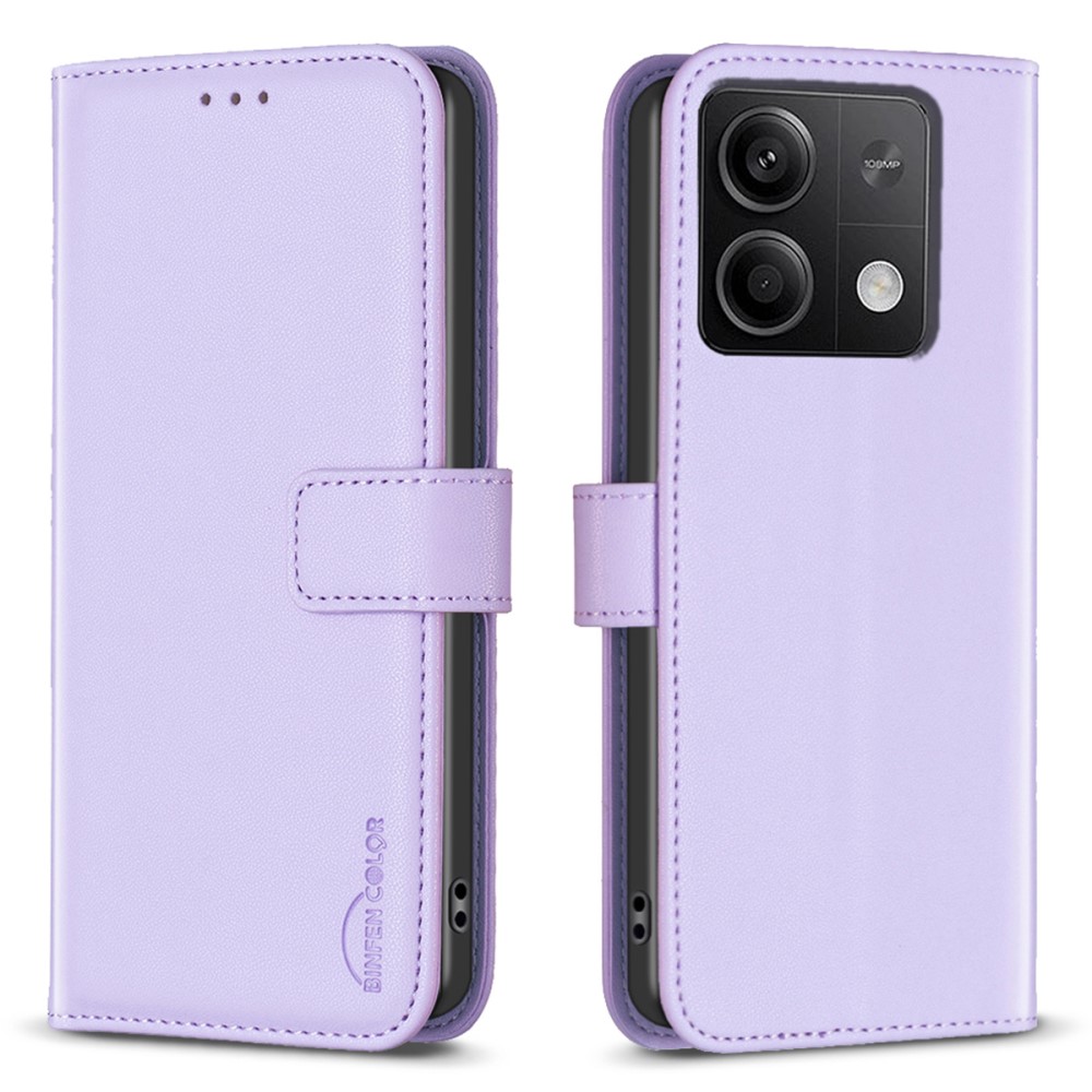 Θήκη Xiaomi Redmi Note 13 5G BINFEN COLOR Leather Wallet series 12 με βάση στήριξης Θήκη Xiaomi Redmi Note 13 5G BINFEN COLOR Leather Wallet series 12 με βάση στήριξης